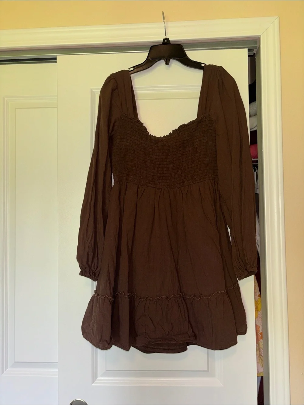 Altar'd State Megan Babydoll Long Sleeve Dress - Picture 4 of 8